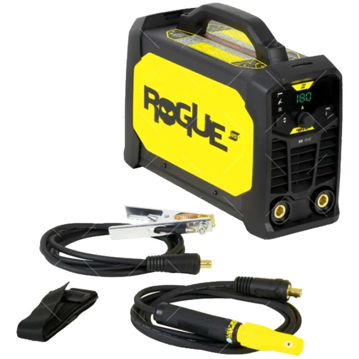 Saldatrice Inverter 180A Professionale ESAB per Saldatura Elettrodo Rutile Rivestito MMA e TIG DC Tecnologia Pulse Portatile Monofase 230V modello ROGUE ES 181iP - immagine 5