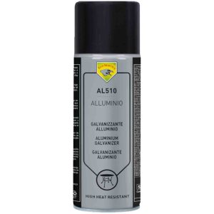 Alluminio Spray ECO SERVICE Bomboletta 400ml Protettivo Galvanizzante Resistente al Calore AL510