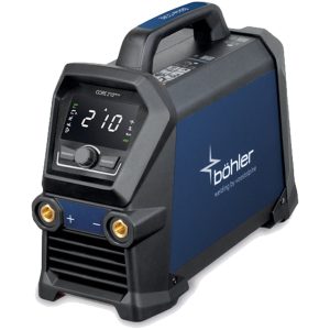 Saldatrice Inverter 210A Professionale Monofase BÖHLER WELDING Hot Start e Arc Force per Saldatura ad Elettrodo e MMA Pulsato modello CORE 210 MMA