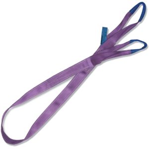 Fasce di Sollevamento ROBUR BETA con Asole Rinforzate Brache Cinghie Imbracatura 1 TON