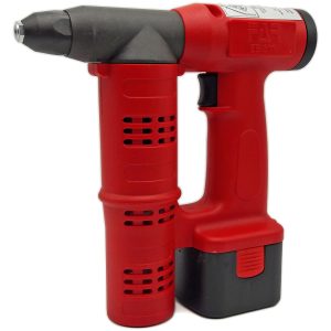 Rivettatrice a Batteria 12V FAR per Rivetti Ø 2,4 – 6,0 mm con Forza Max 15000 Nm con Accessori modello EB310 EXTRA
